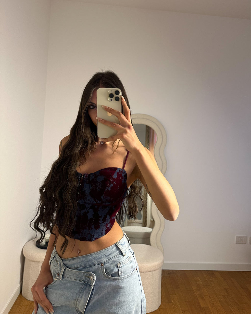 Top Bustiere Camou