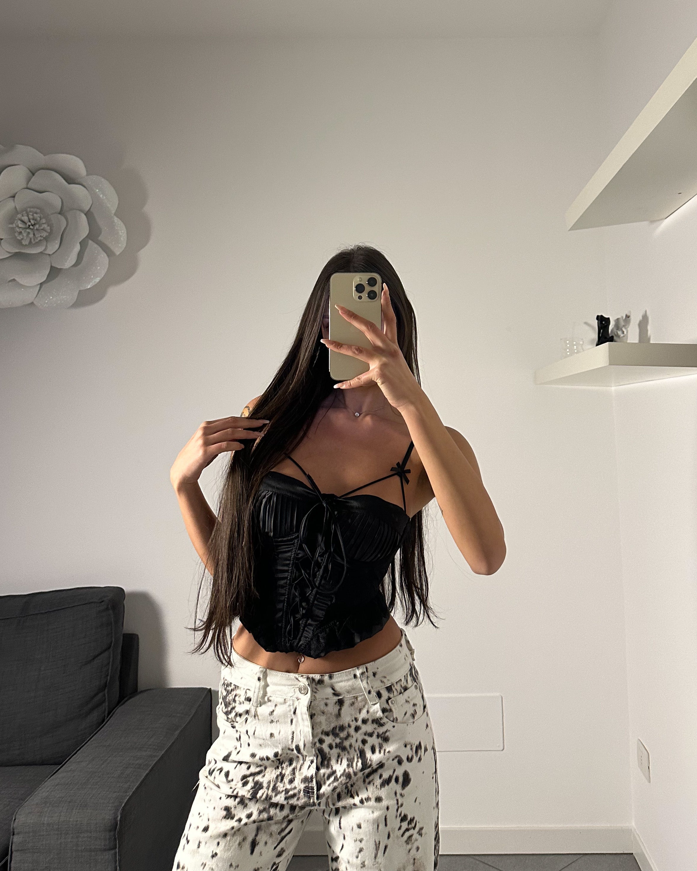 Top Doll Black/White
