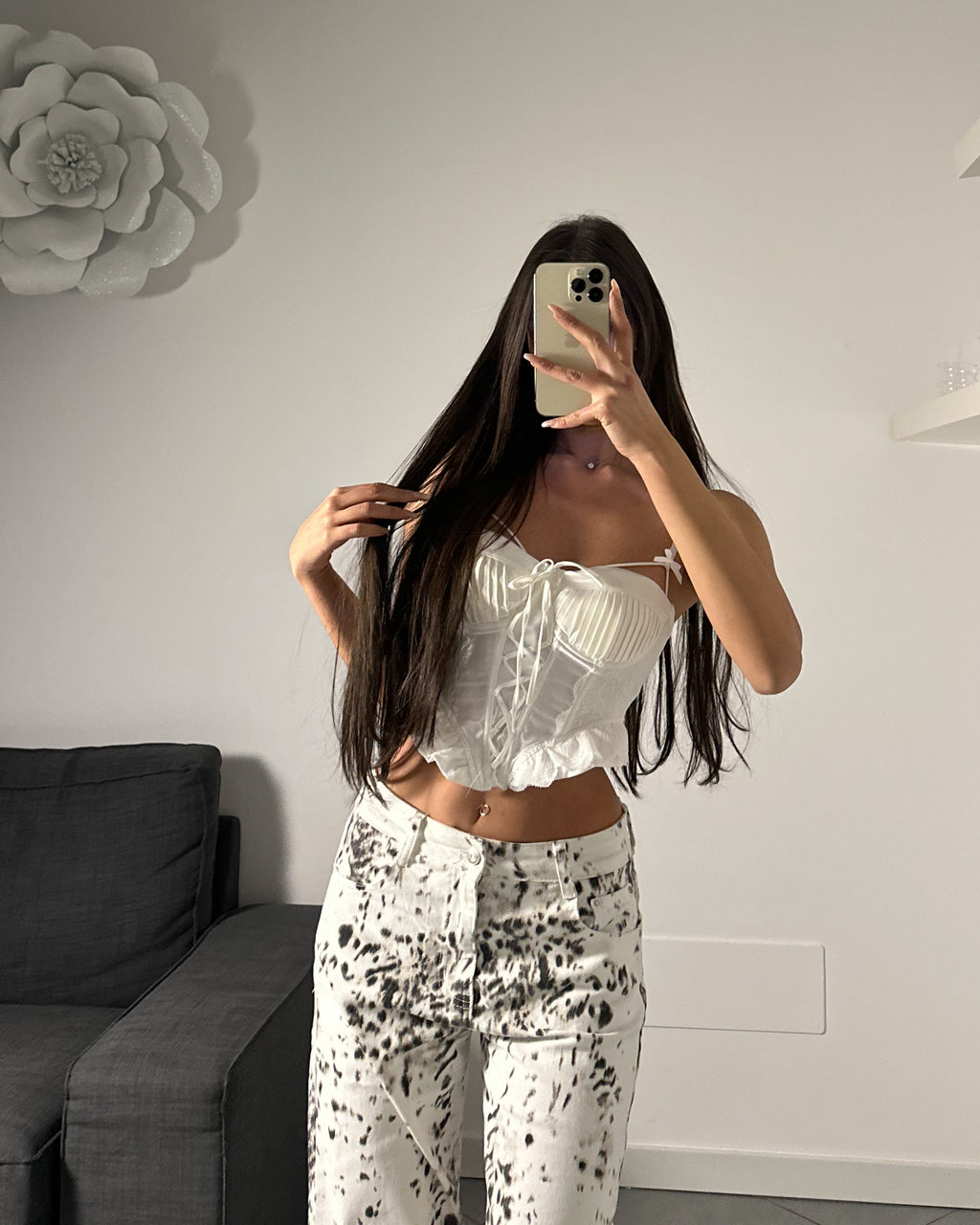 Top Doll Black/White