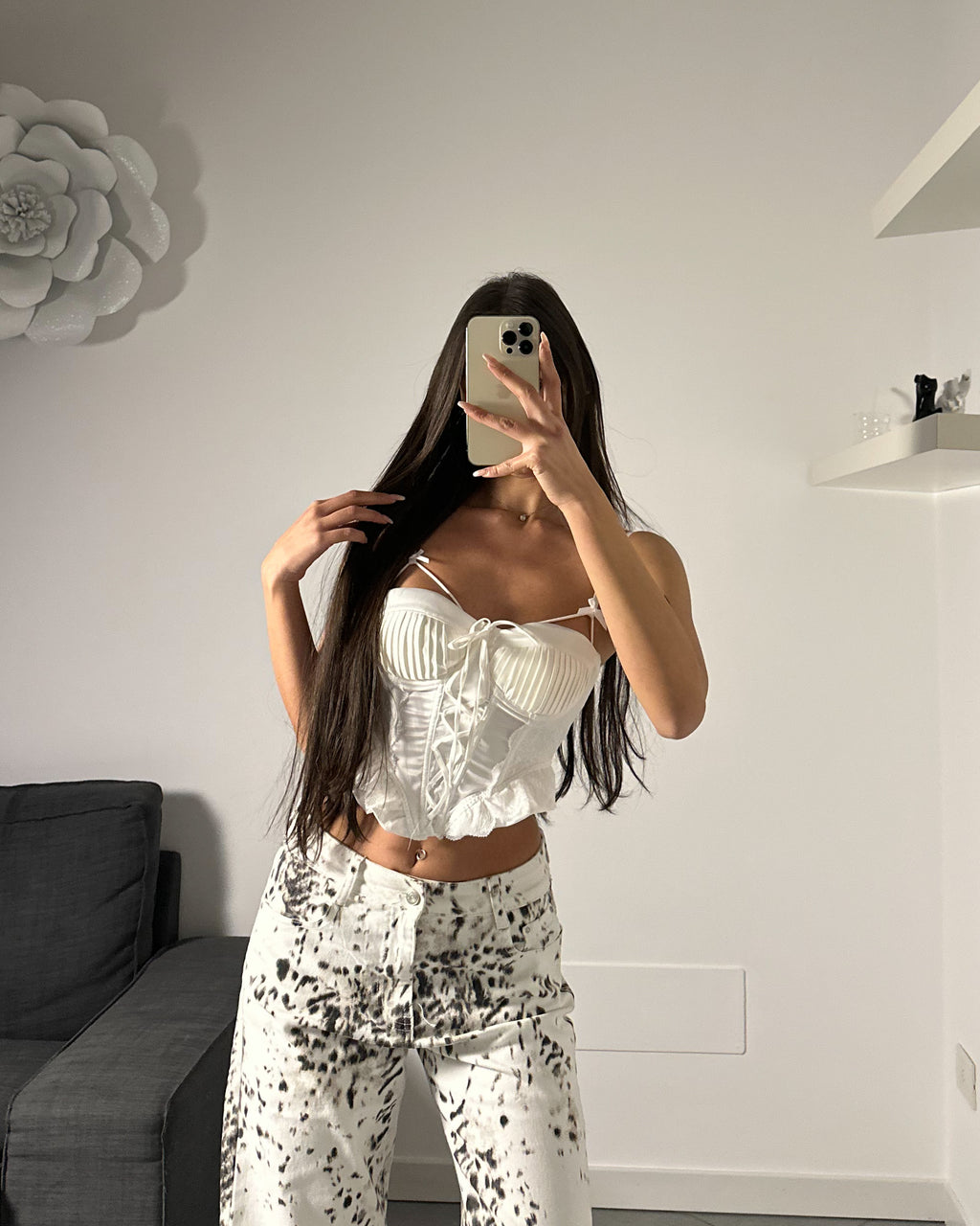 Top Doll Black/White
