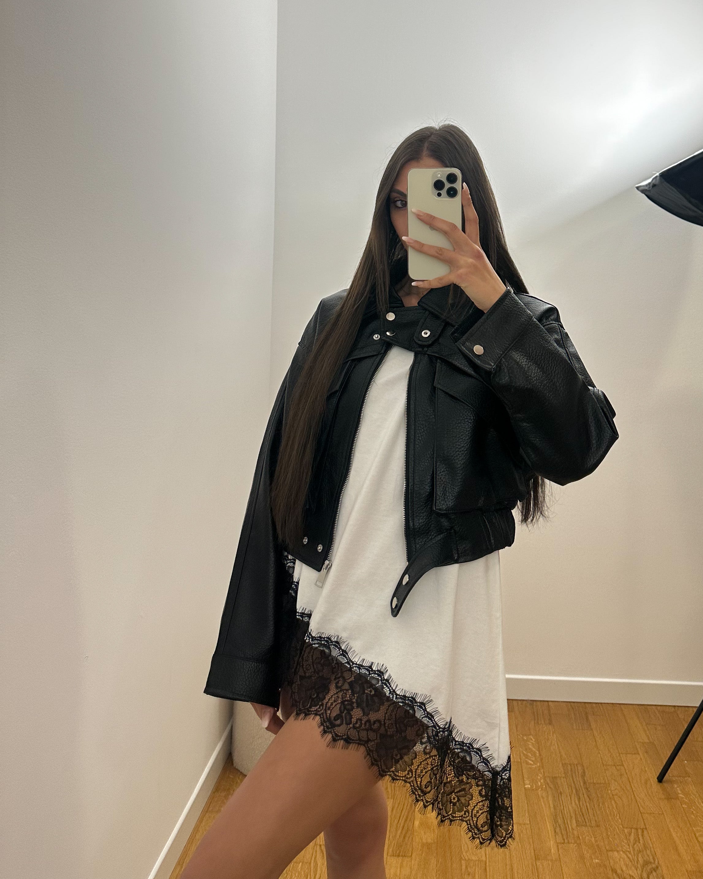 Giacca Chiodo Easy Day