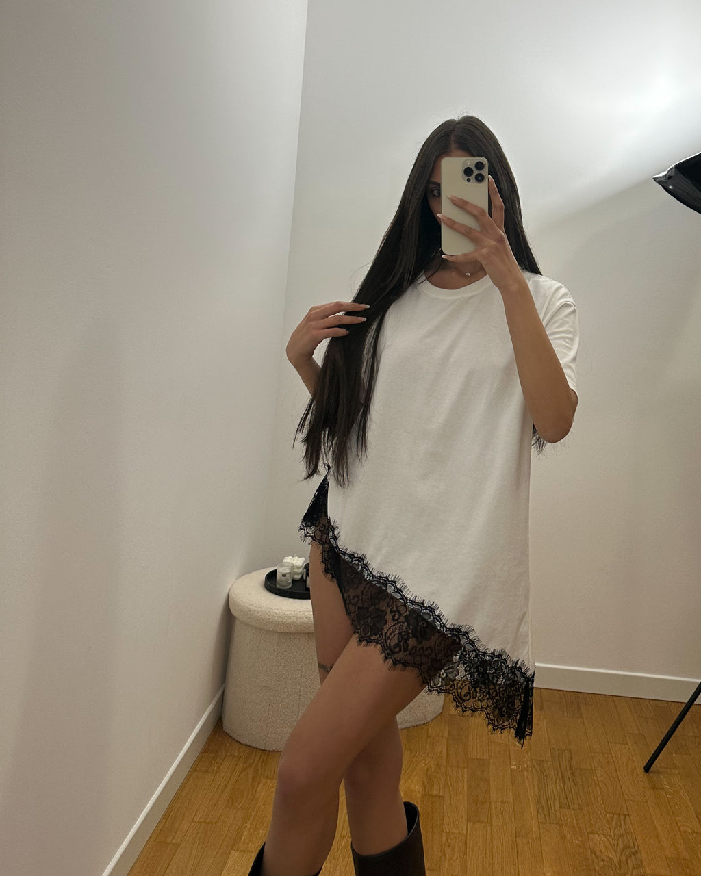 T-shirt Asimmetrica By Lumina